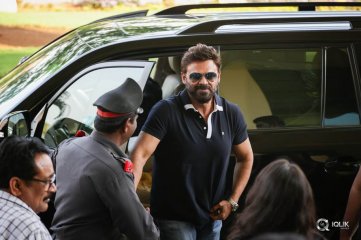 Venkatesh Guru Movie Promotions At BITS Hyderabad Campus